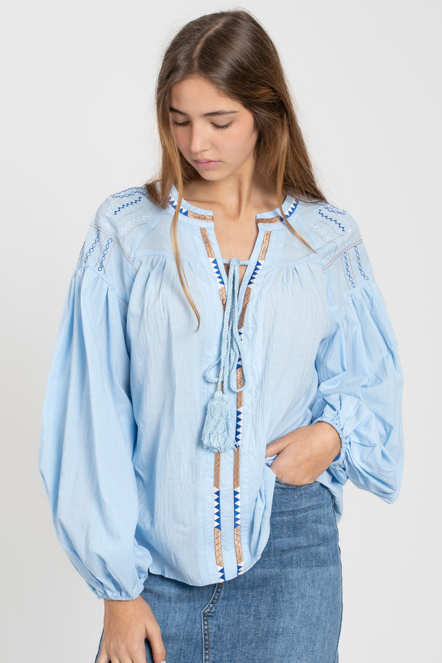 BLUSA ARMONIAS PREMIUM BORDADOS