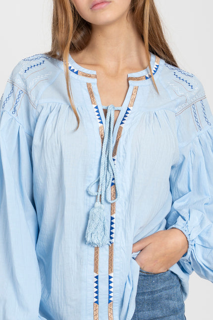 BLUSA ARMONIAS PREMIUM BORDADOS