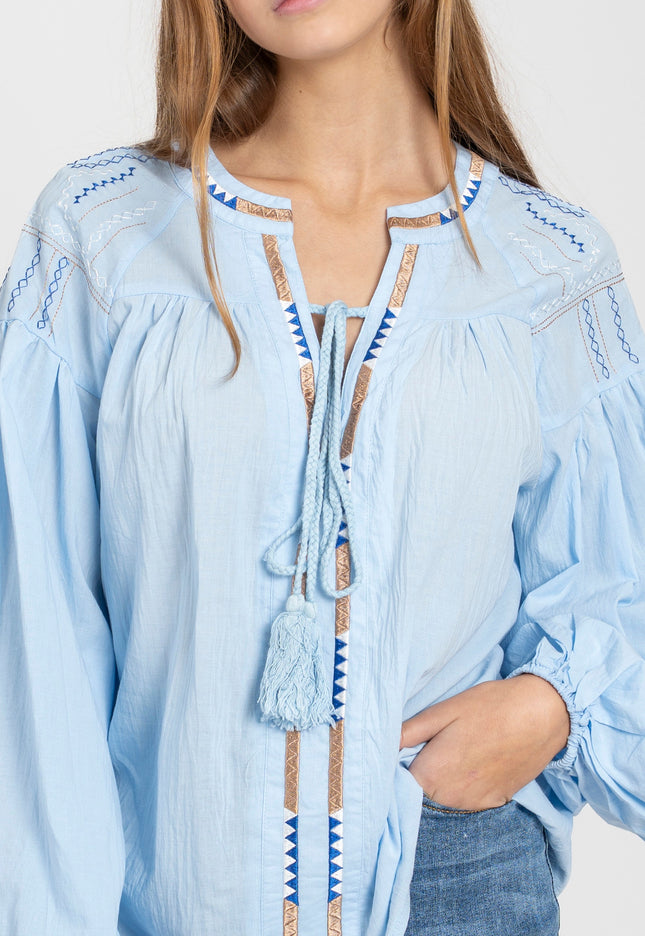BLUSA ARMONIAS PREMIUM BORDADOS
