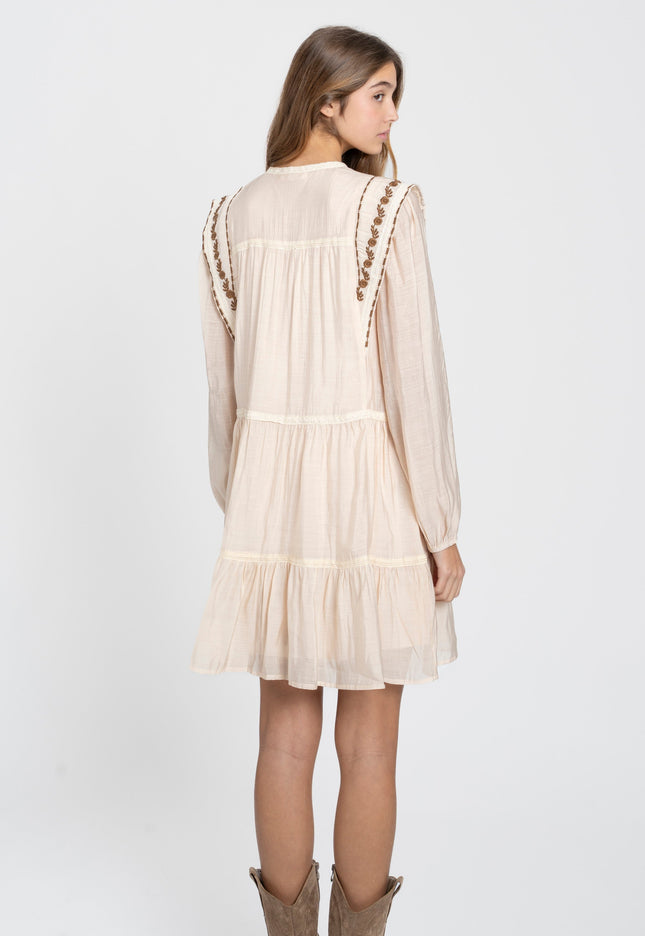 VESTIDO ARMONIAS PREMIUM BORDADOS