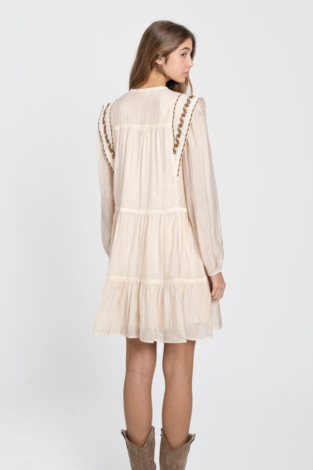 VESTIDO ARMONIAS PREMIUM BORDADOS