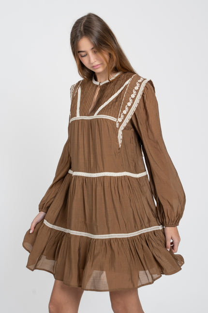 VESTIDO ARMONIAS PREMIUM BORDADOS