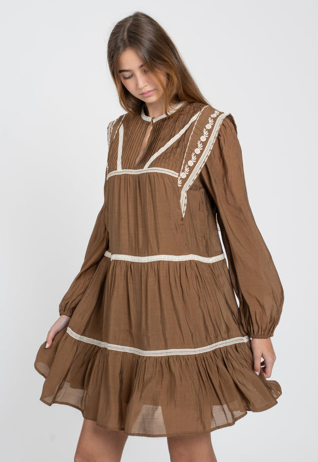 VESTIDO ARMONIAS PREMIUM BORDADOS