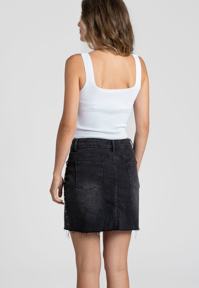 FALDA ARMONIAS TEEN TACHUELAS