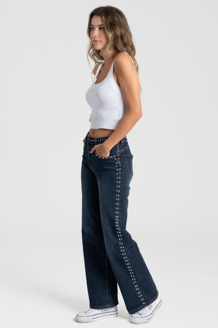 JEANS ARMONIAS TEEN TACHUELAS