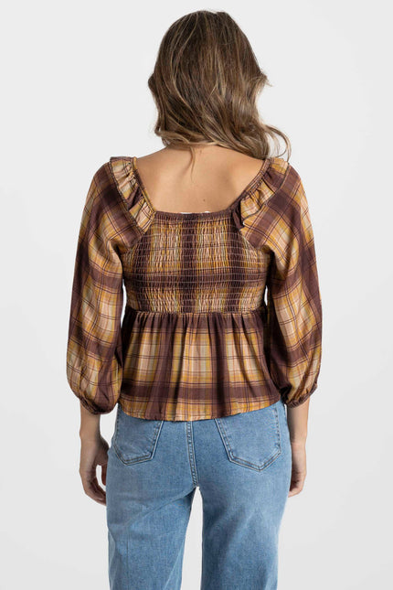 BLUSA ARMONIAS TEEN CUADROS