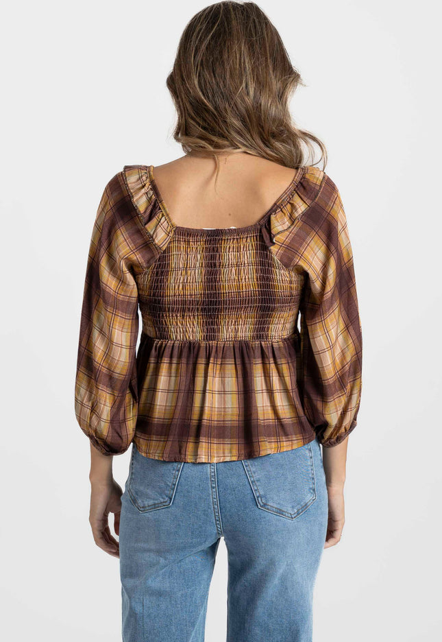 BLUSA ARMONIAS TEEN CUADROS