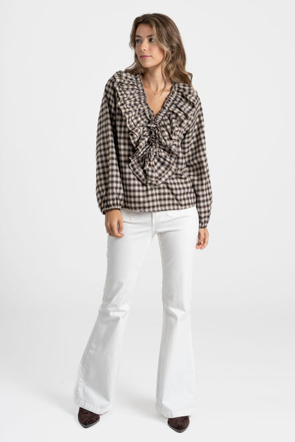 BLUSA ARMONIAS TEEN CUADROS