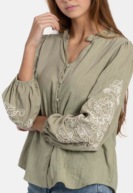 CAMISA ARMONIAS BORDADOS
