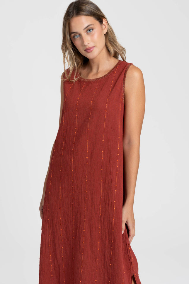 VESTIDO ARMONIAS LINO