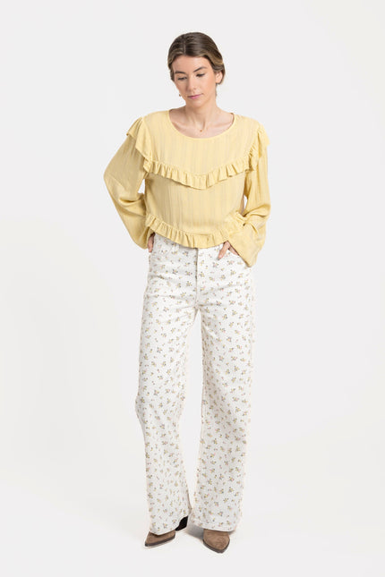 JEANS ARMONIAS FLORES