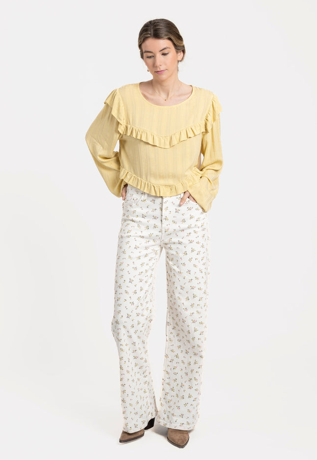 JEANS ARMONIAS FLORES