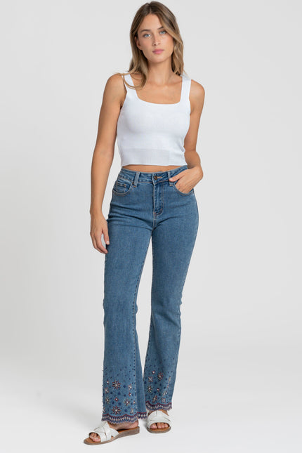 JEANS ARMONIAS ABALORIOS