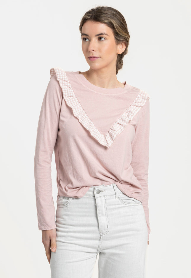 CAMISETA ARMONIAS TEEN CUADROS