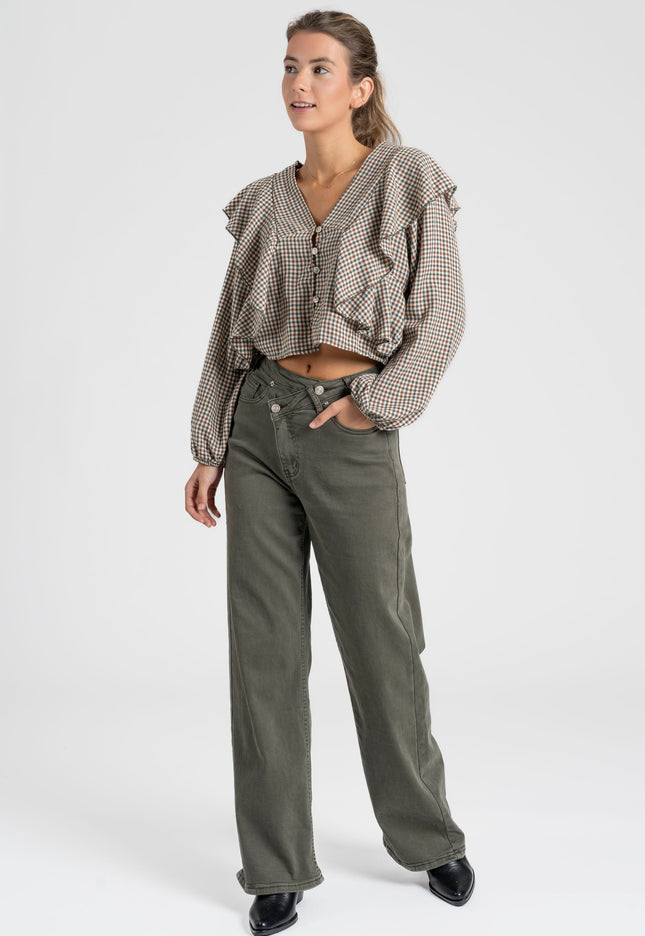 BLUSA ARMONIAS TEEN VOLANTES