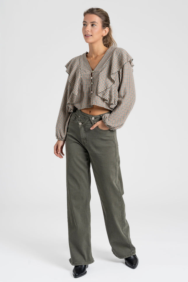 BLUSA ARMONIAS TEEN VOLANTES