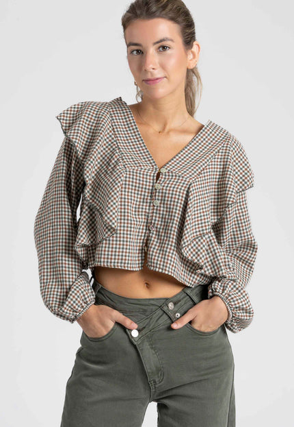 BLUSA ARMONIAS TEEN VOLANTES