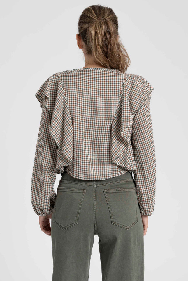 BLUSA ARMONIAS TEEN VOLANTES