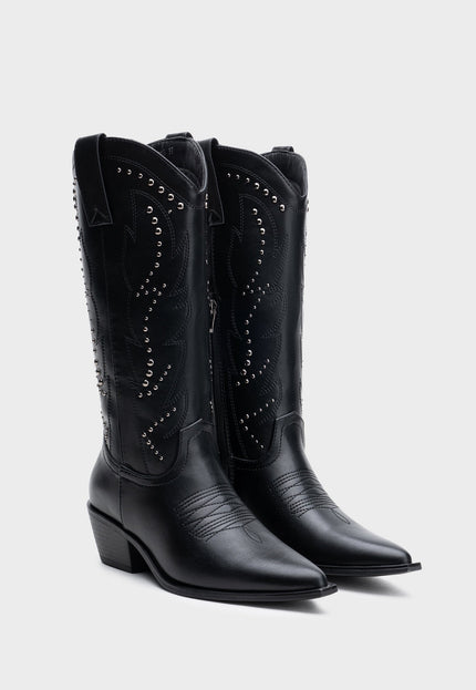BOTA ARMONIAS COWBOY TACHUELAS