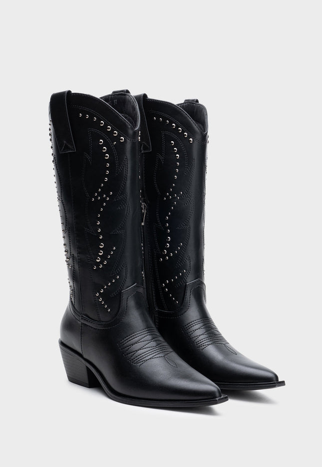 BOTA ARMONIAS COWBOY TACHUELAS