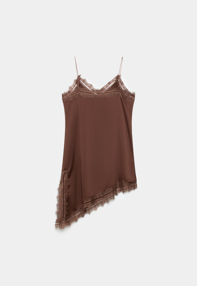 VESTIDO ARMONIAS SATINADO