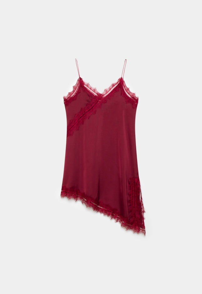 VESTIDO ARMONIAS SATINADO