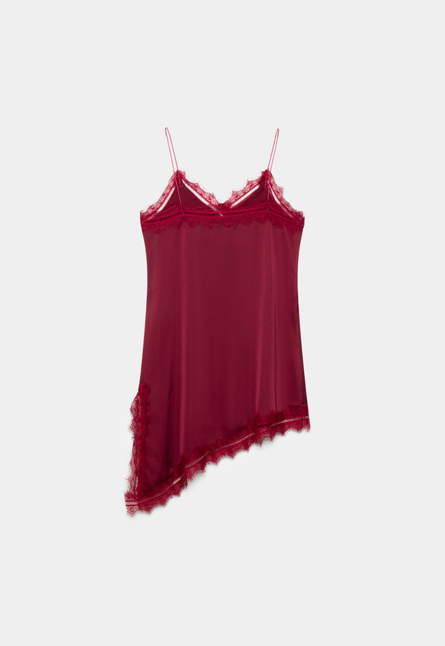 VESTIDO ARMONIAS SATINADO