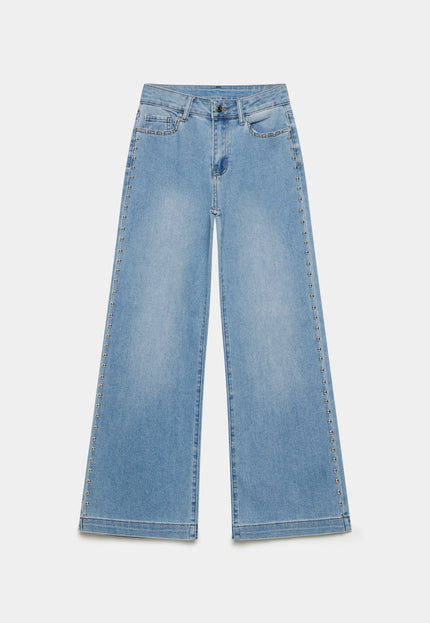 JEANS ARMONIAS TEEN TACHUELAS