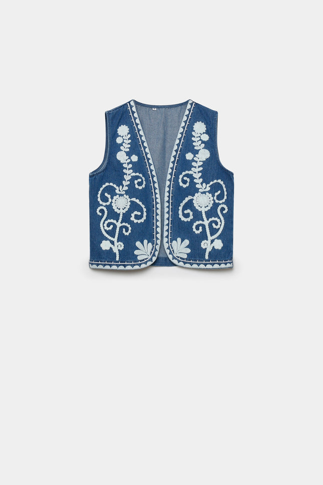 CHALECO ARMONIAS DENIM