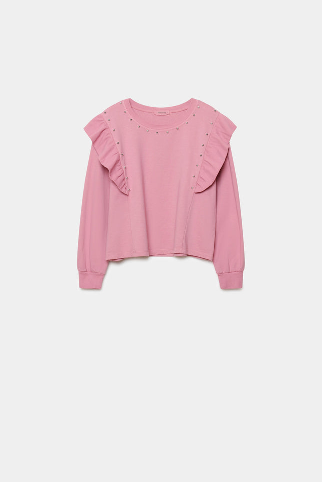 SUDADERA ARMONIAS TEEN TACHUELAS