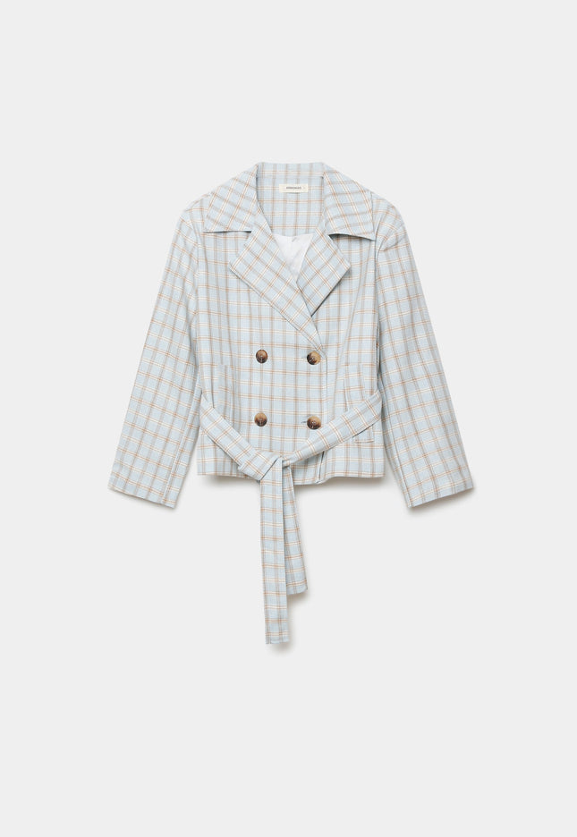 CHAQUETA ARMONIAS CUADROS