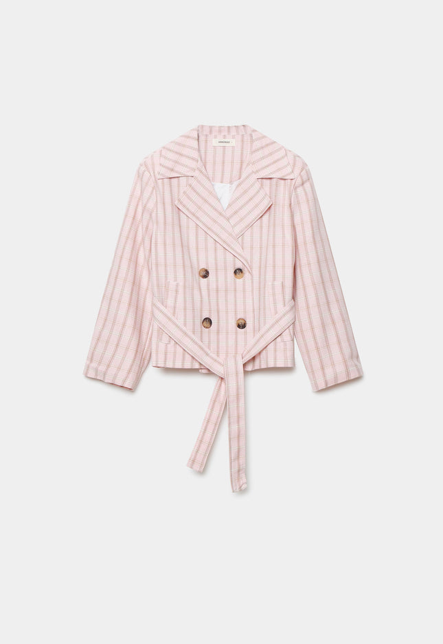 CHAQUETA ARMONIAS CUADROS
