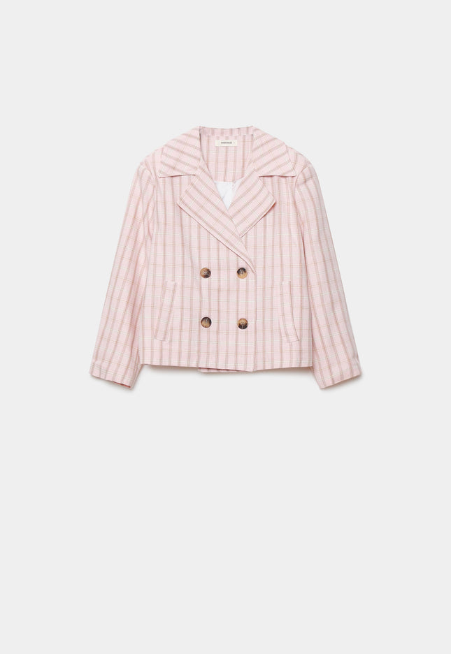 CHAQUETA ARMONIAS CUADROS