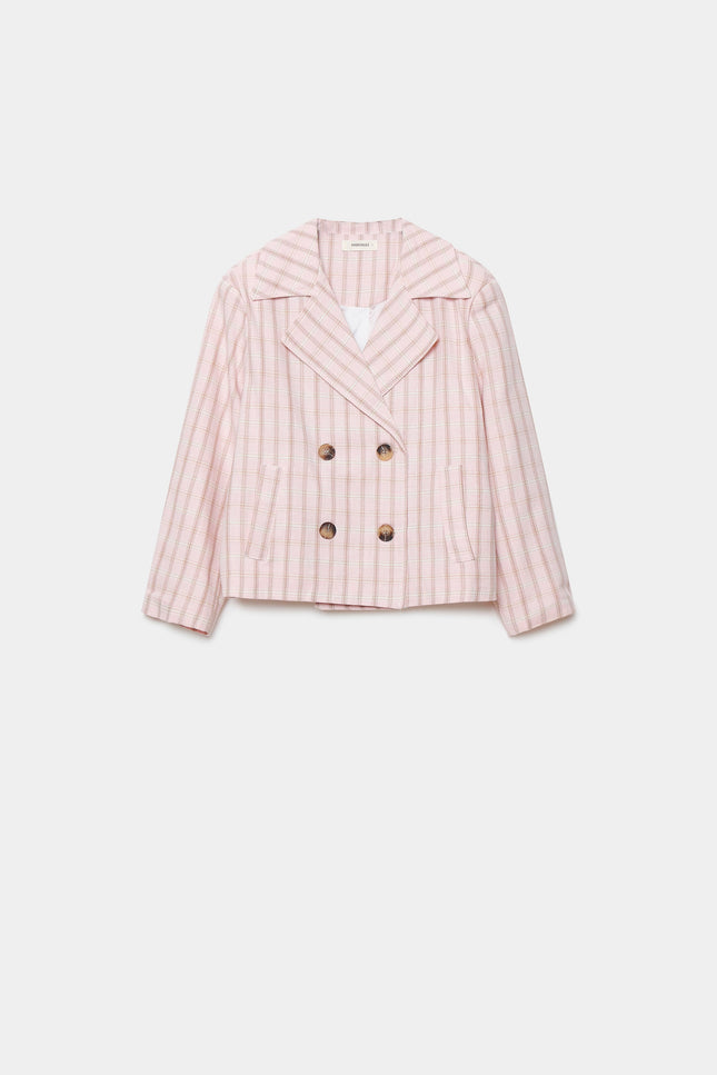 CHAQUETA ARMONIAS CUADROS