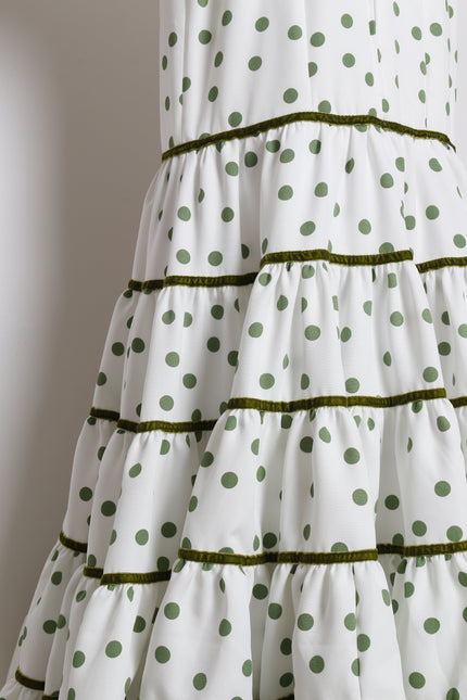 TRAJE FLAMENCA SRA ROSALÍA LUNARES PEQUEÑOS