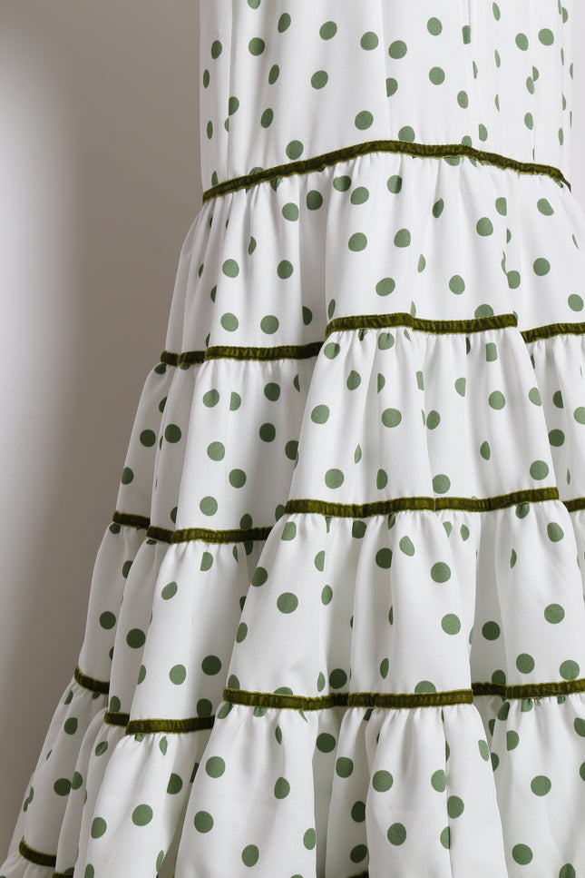 TRAJE FLAMENCA SRA ROSALÍA LUNARES PEQUEÑOS