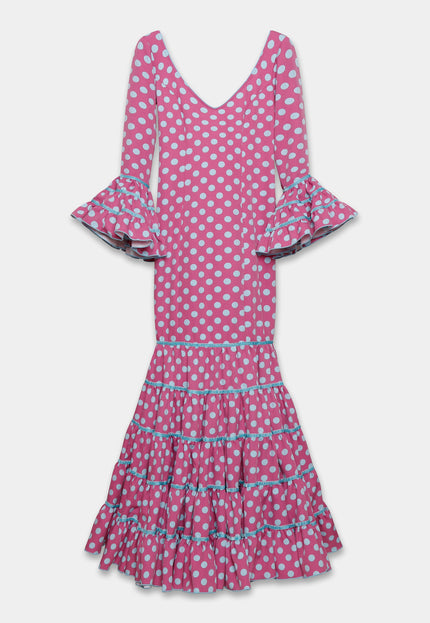 TRAJE FLAMENCA SRA ROSALÍA LUNARES MEDIANOS