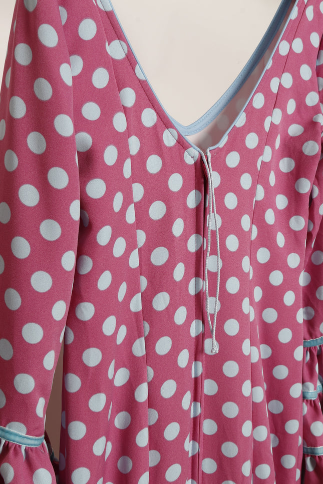 TRAJE FLAMENCA SRA ROSALÍA LUNARES MEDIANOS