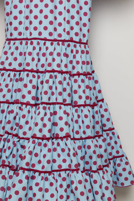 TRAJE FLAMENCA SRA ROSALÍA LUNARES MEDIANOS