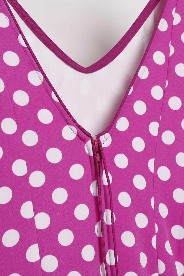 TRAJE FLAMENCA SRA ROSALÍA LUNARES MEDIANOS