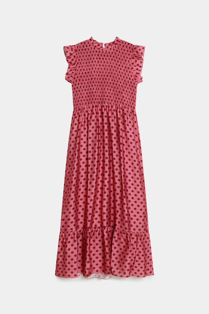 VESTIDO ARMONIAS TEEN LUNARES