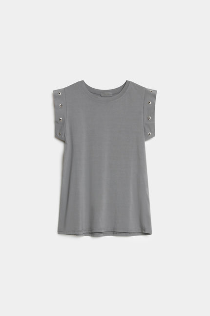 CAMISETA ARMONIAS TEEN TACHUELAS