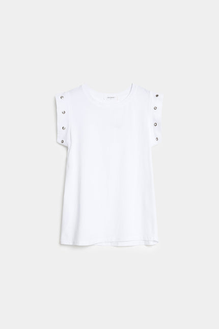 CAMISETA ARMONIAS TEEN TACHUELAS