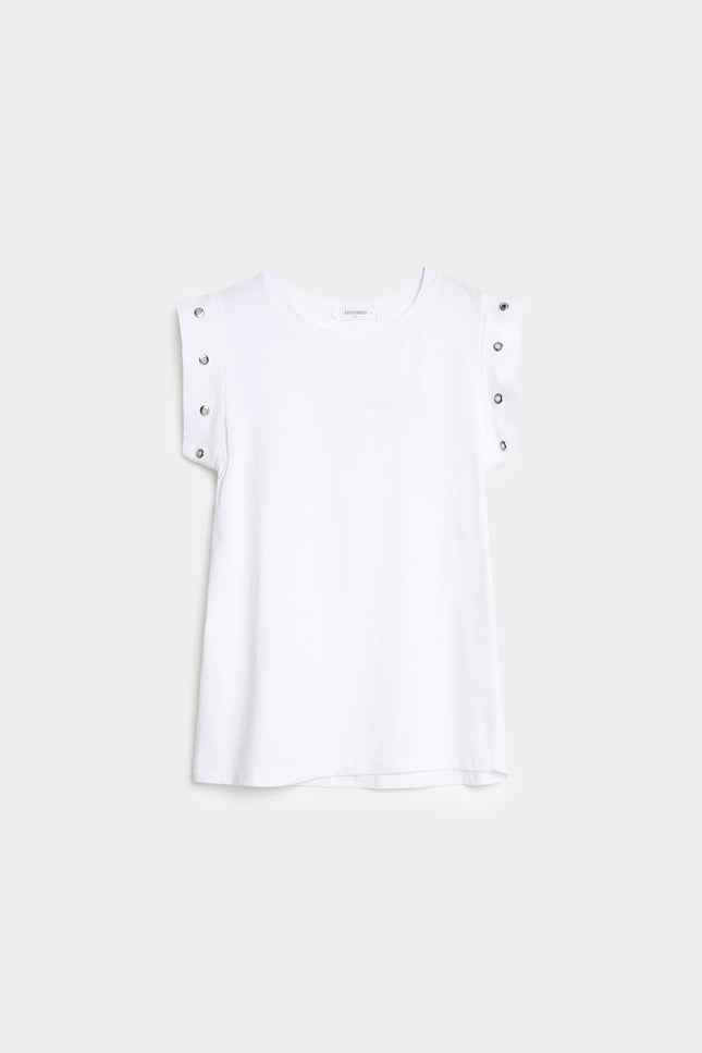 CAMISETA ARMONIAS TEEN TACHUELAS