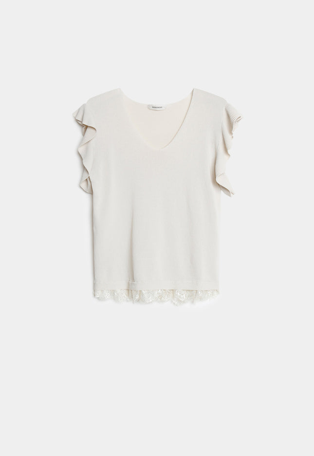BLUSA ARMONIAS ENCAJE