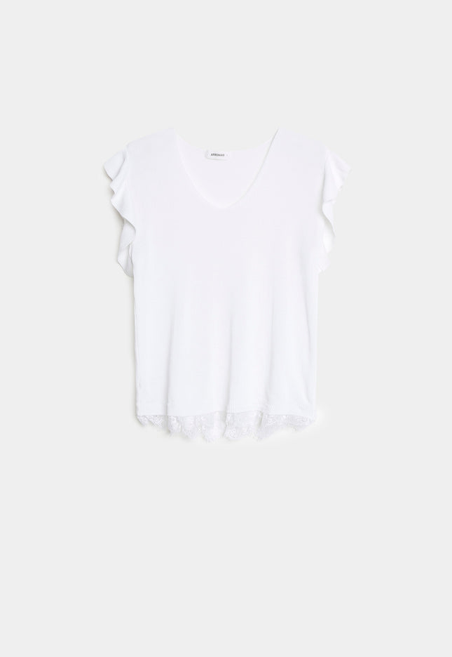 BLUSA ARMONIAS ENCAJE
