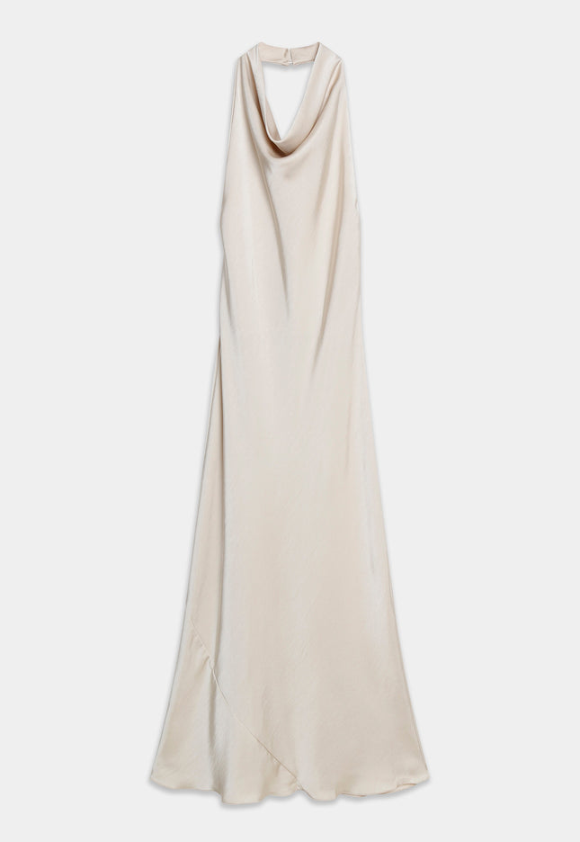 VESTIDO ARMONIAS SATINADO