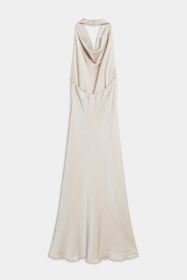 VESTIDO ARMONIAS SATINADO
