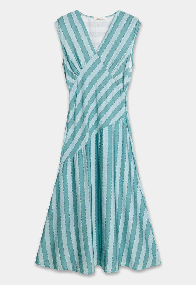 VESTIDO ARMONIAS TEEN RAYAS