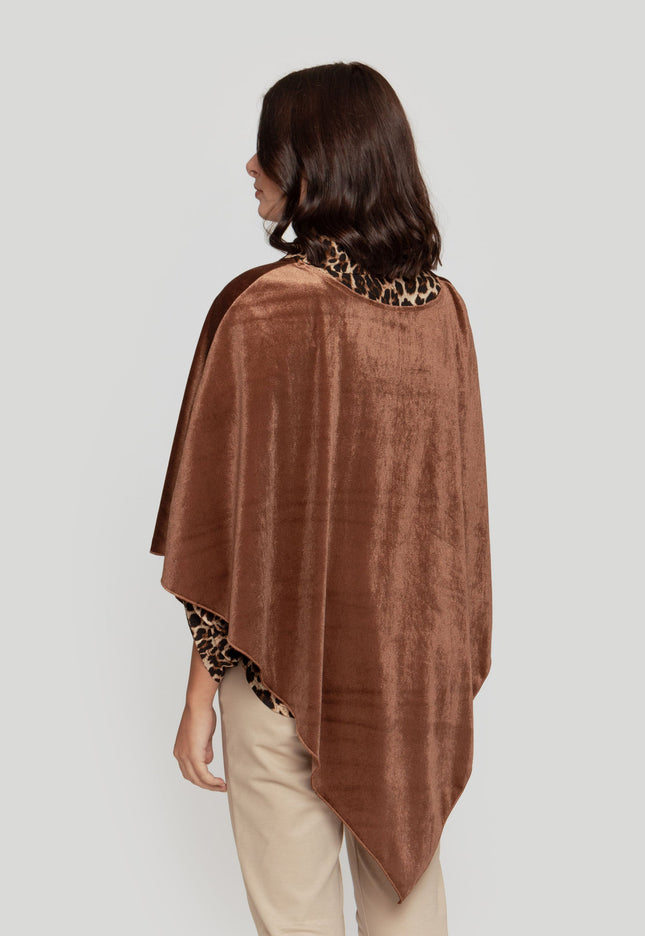 PONCHO ARMONIAS TERCIOPELO